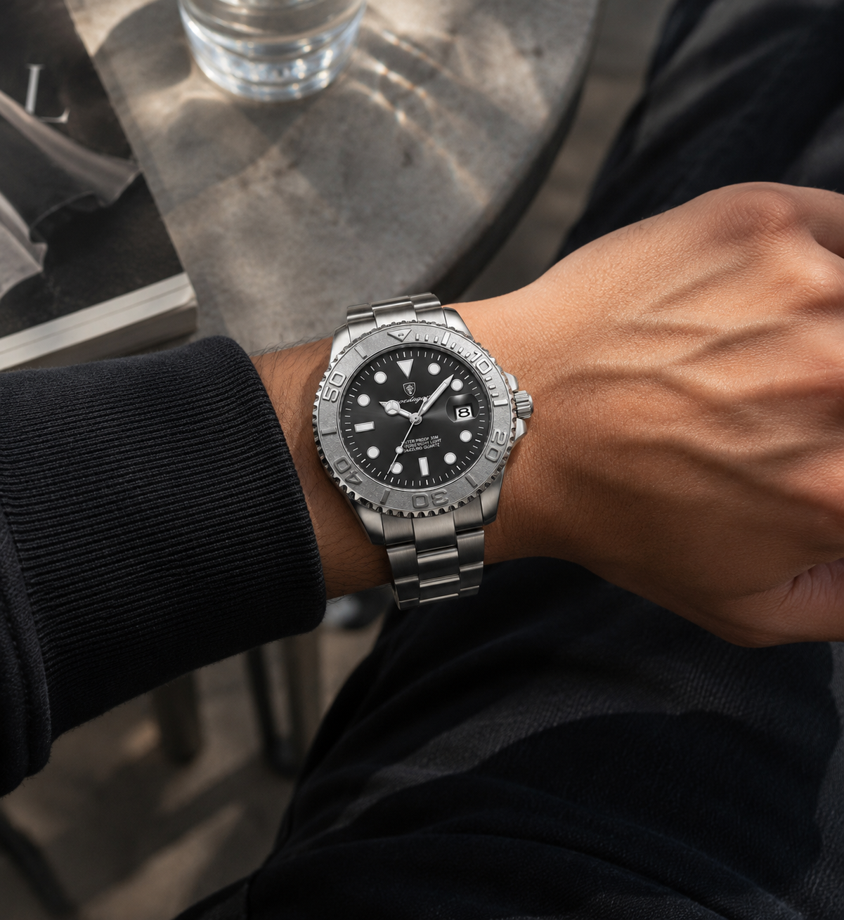 Montre Le Cap, vocabulaire des montres d'instrument en acier – L'Heure Juste