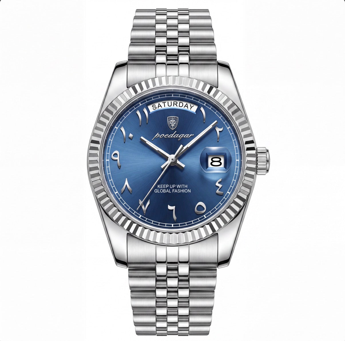 La Cannelée, montre en acier de la collection L'Heure Juste