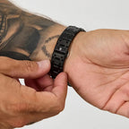 L'Octogone, montre en acier de la collection L'Heure Juste