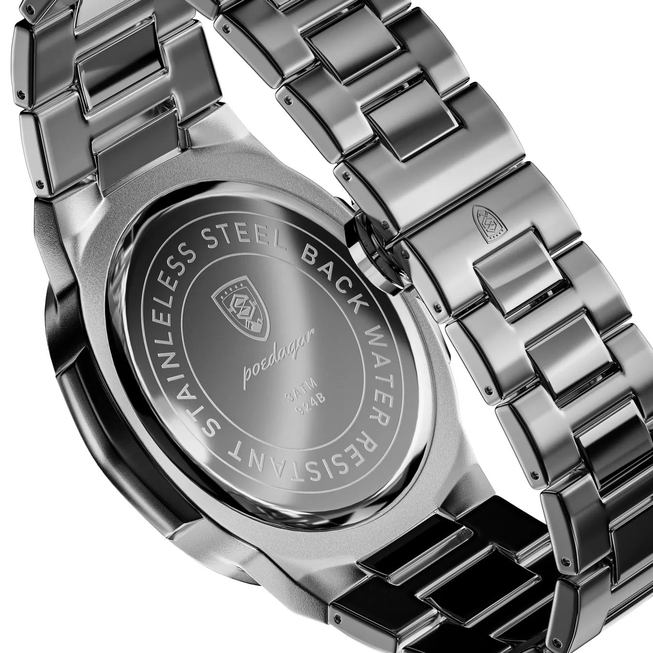 Montres habillées L'Heure Juste, boîtiers intégrés en acier et or rose