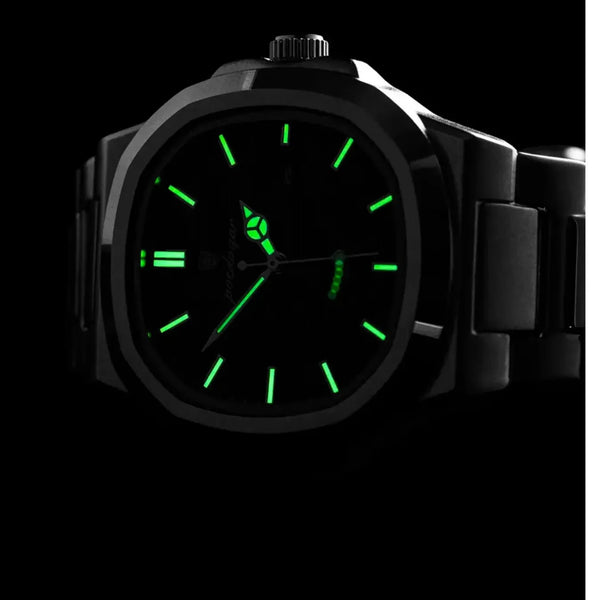 L'Aurore, montre habillée au design à bracelet intégré – L'Heure Juste